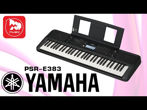 Видео: YAMAHA PSR-E383 - новый синтезатор для дома