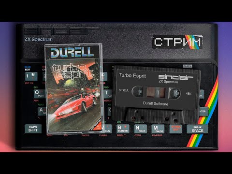 Видео: Turbo Esprit | ZX Spectrum | ПоРеквесту