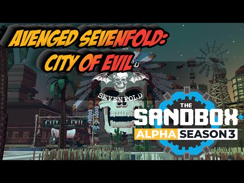 Видео: The Sandbox Alpha Season 3   Прохождение карты Avenged Sevenfold City of Evil