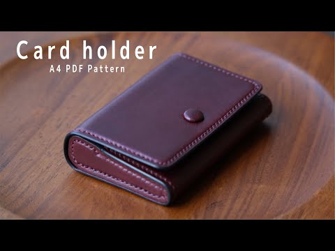 Видео: 159 Визитница (выкройка выпущена)