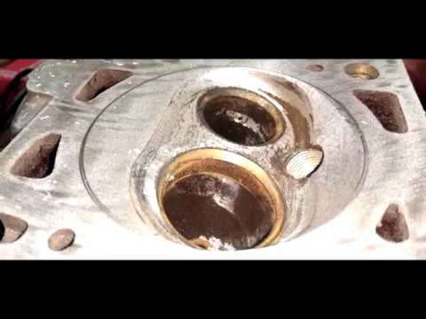 Видео: Доработка камеры сгорания 8 кл. ГБЦ ВАЗ.