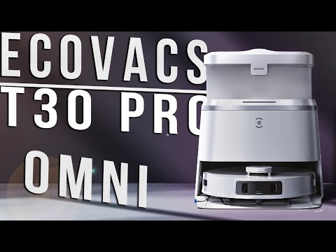 Видео: ECOVACS DEEBOT T30 PRO OMNI- 11 000PA ПЕРВЫЙ В МИРЕ