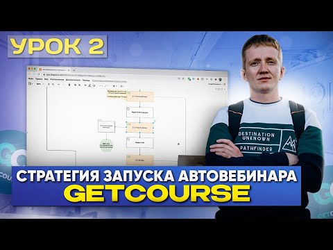 Видео: Урок 2. Стратегия запуска автовебинарной воронки - Как создать АВТОВЕБИНАР на платформе GetCourse