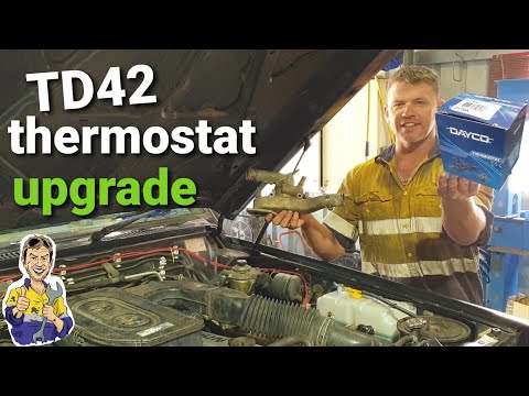 Видео: Замена термостата на нашем GQ Patrol TD42