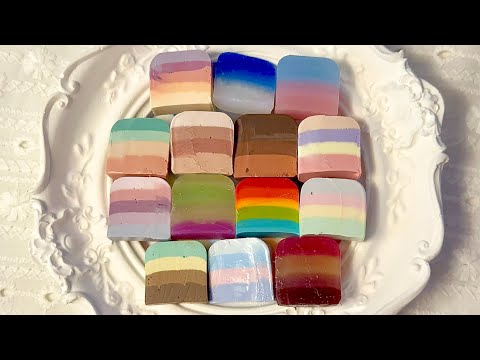 Видео: Удлиненная радужная снежинка из воска и мини-мультиштамп 🏳️‍🌈