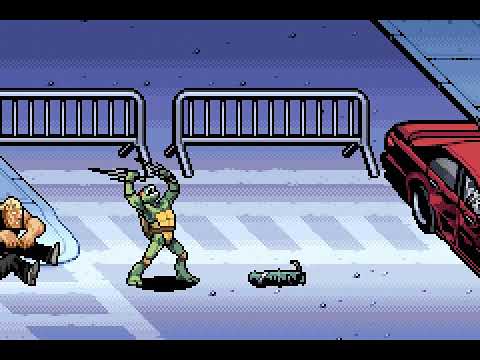 Видео: прохождение TMNT (Game Boy Advance)