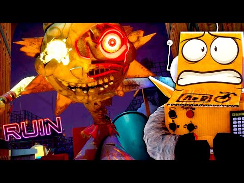 Видео: АНИМАТРОНИК СОЛНЦЕ и ЛУНА ЖИВОЙ? ФНАФ РУИН! FNAF Security Breach RUIN 2 СЕРИЯ РОБЗИ