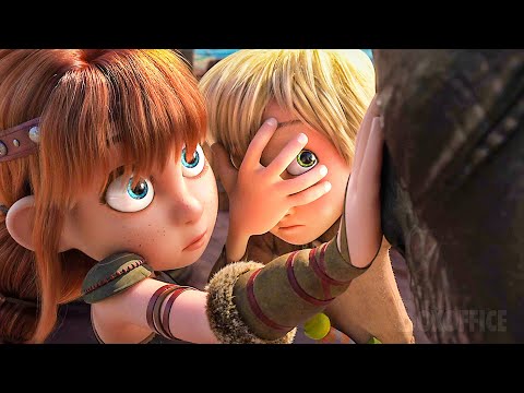 Видео: Все самые милые моменты из фильмов «Как приручить дракона» 1 + 2 + 3 💗 ⚡ 4K