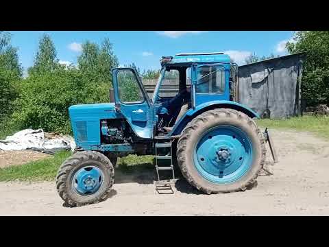 Видео: Трактор МТЗ 52  Окучиваем (культивируем) картошку