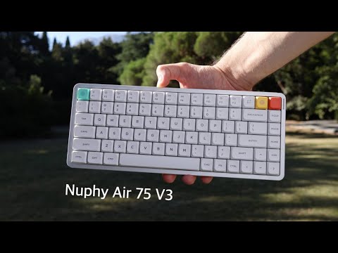 Видео: Nuphy Air 75 V3. Лучшая LOW-PROFILE КЛАВИАТУРА в истории?
