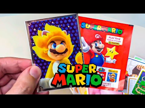 Видео: Братья Супер Марио не только в кино! Но и в наклейках Панини The Super Mario Bros PANINI