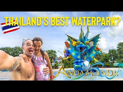 Видео: Andamanda Phuket — лучший аквапарк в Таиланде? 🇹🇭 Полный тур с ценами