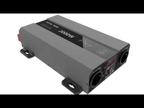 Видео: Інвертор DATOU BOSS чистий синус 12v 2000w 