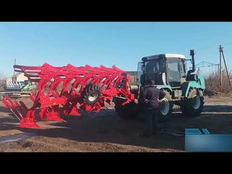 Видео: Демо показ плуга Unlu Nitor 4+1