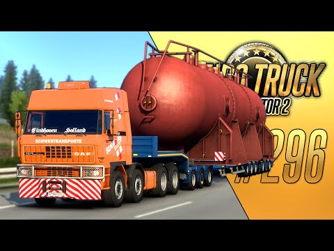 Видео: 70-ТОННОЕ ИСПЫТАНИЕ ДЛЯ СТАРОГО DAF - Euro Truck Simulator 2 (1.41.1.7s) [#296]