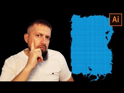 Видео: Как в иллюстраторе создать текстуру ткани и сохранить ее в стилях графики