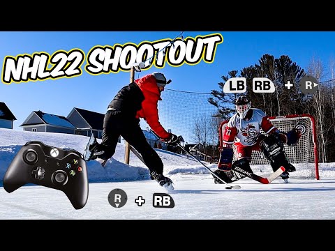 Видео: NHL 22 Shootout, но в реальной жизни