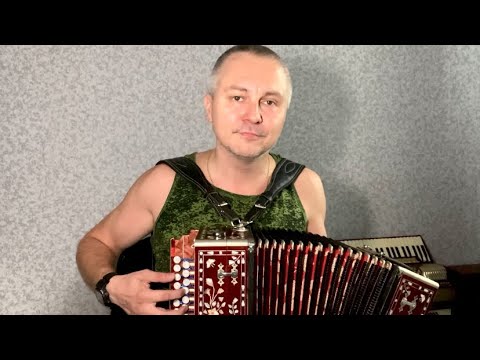Видео: «Бродит одинокая гармонь» исполняет автор Александр Левкин 