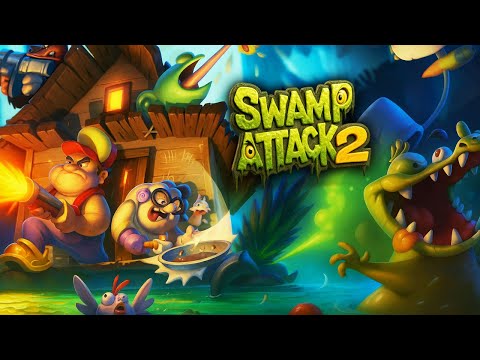 Видео: ТОРМОЗ ДЖО и его родня ПРОТИВ БОЛОТНЫХ МОНСТРОВ Swamp Attack 2