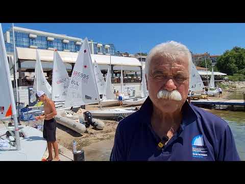 Видео: Росен Марангозов, президент на федерация ветроходство за ДП в  в неолимпийските класове, Балчик