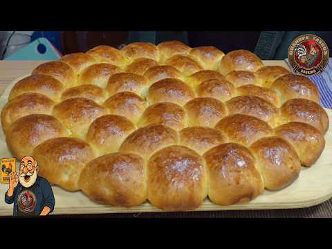 Видео: Рулетики с ветчиной и сыром. Невероятно мягкие и пышные.