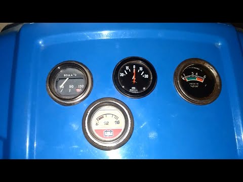 Видео: Заміна датчика температури води і тиску масла мототрактора