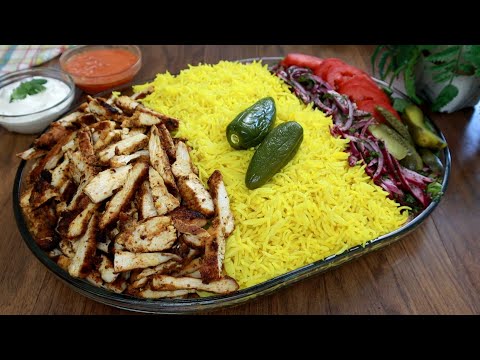 Видео: Готовим ИЗУМИТЕЛЬНУЮ куриную шаурму с рисом и 2 ВКУСНЫМИ соусами!