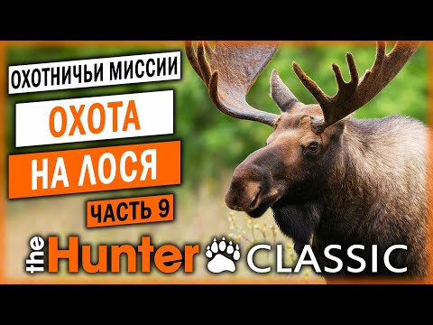 Видео: ОХОТА НА ЛОСЯ! | Охотничьи Миссии | theHunter Classic 🐻 | (часть 9)