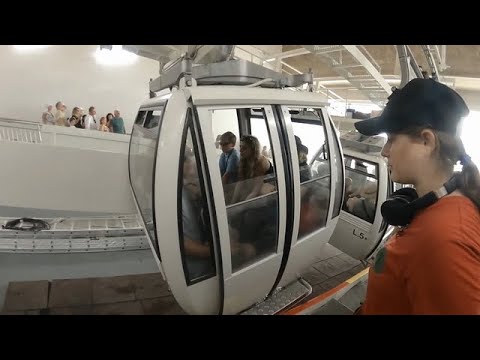 Видео: Круиз Мано Сапанут, июль 2024. Хайфа - Родос - Санторини. Город Тира. Канатная дорога и очередь