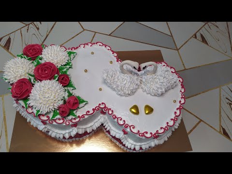 Видео: Торт на годовщину нашей свадьбы