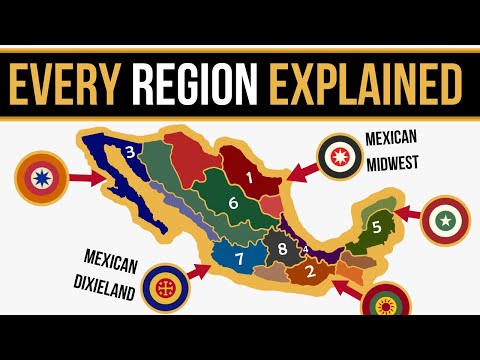 Видео: Объяснение каждого культурного региона Мексики