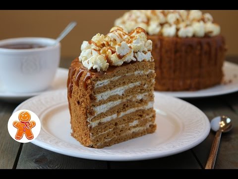 Видео: Торт "Карамельная Девочка" ✧ Caramel Cake (English Subtitles)
