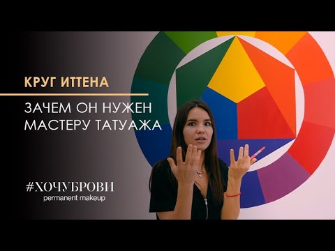 Видео: Зачем мастеру татуажа круг Иттена?