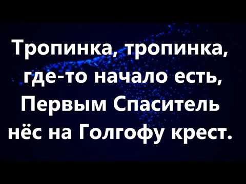 Видео: Тропинка (Гляжу я на небо)