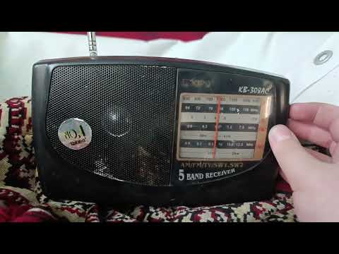 Видео: Радиоприемник KIPO KB-308AC AM/FM/ТВ/SW1/SW2
