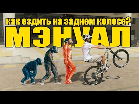 Видео: МЭНУАЛ. Как ездить на заднем колесе?