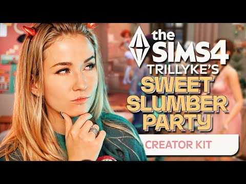 Видео: ЧТО НЕ ТАК с комплектом ПИЖАМНАЯ ВЕЧЕРИНКА для Симс 4 // Sweet Slumber Party Kit The Sims 4