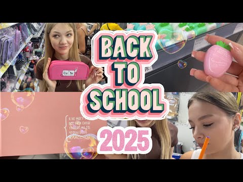 Видео: BACK TO SCHOOL 2025 // обзор канцелярии!! 🎀