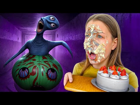 Видео: ТЕБЯ СОЖРУТ ЕСЛИ УРОНИШЬ ТОРТ