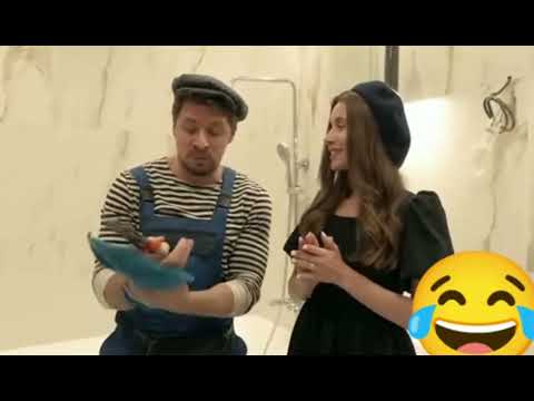 Видео: Француженка и русский сантехник. Ржачное видео из Инстаграм.