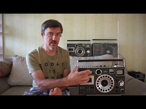 Видео: National Panasonic R 5410B, RF 5410B и Lehnnert Studio 5000. Классика моно магнитол.