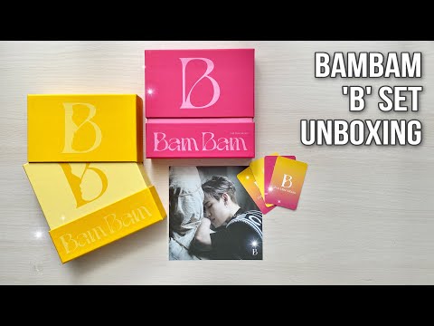 Видео: BAMBAM (GOT7)  'B' Set | Unboxing | Обзор | Распаковка | Анбоксинг
