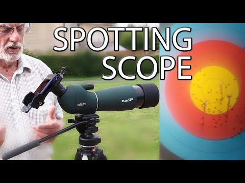 Видео: Обзор зрительной трубы SVBONY SV28 25-75x70mm для стрельбы из лука