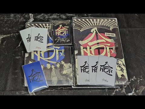 Видео: распаковка альбомов stray kids - hop / unboxing albums