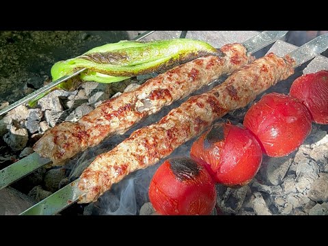 Видео: Lülə kabab #ASMR#люлякебаб #ivanovka #gədəbəy#azərbaycan #lülə #kabab #kəbab #водка #отдых #relaxing