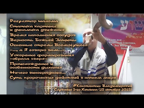 Видео: Врата Сиона – врата народов.  Регулятор шалома. Ускорение формирования «образа зверя», 25.10.25