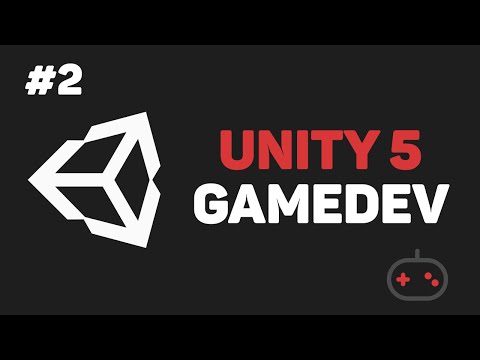 Видео: Разработка игры на Unity / Урок #2 - Создание основных объектов