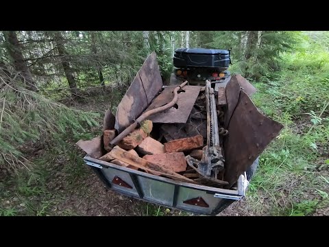 Видео: Полна кадушка/Металла набрал много/Пришлось нарастить борта