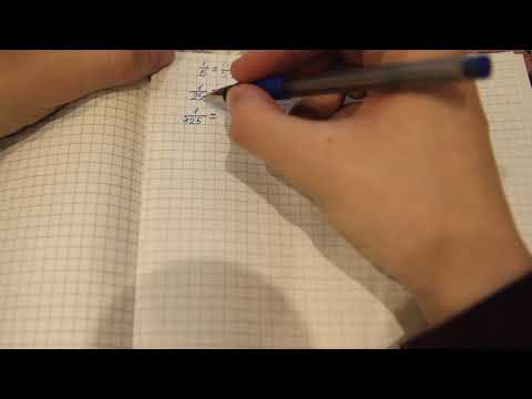 Видео: Способ 1  Перевод обыкновенных дробей в десятичные