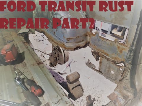 Видео: Ремонт ржавчины на Ford Transit, часть 2.